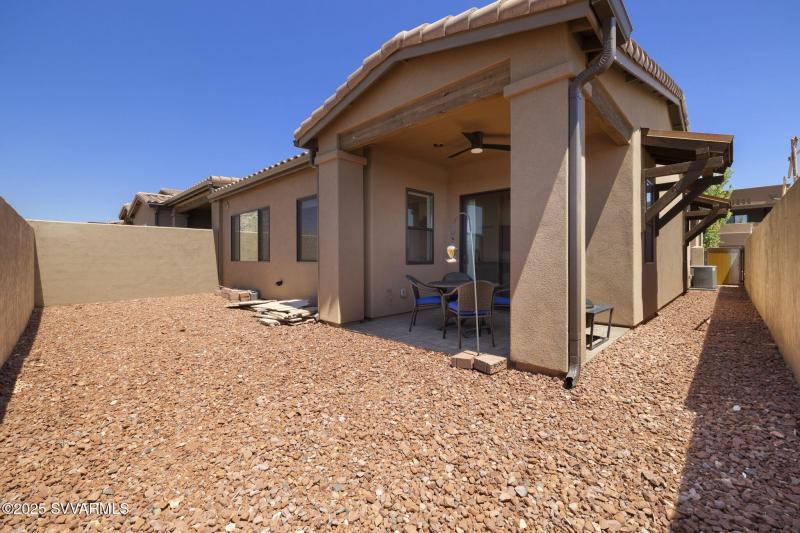 Back patio