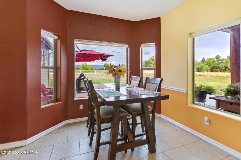 Formal dining area