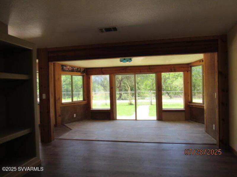 doors to back yard