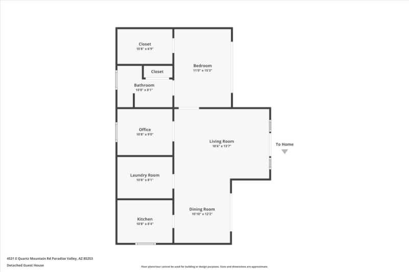 Guest House Floorplan
