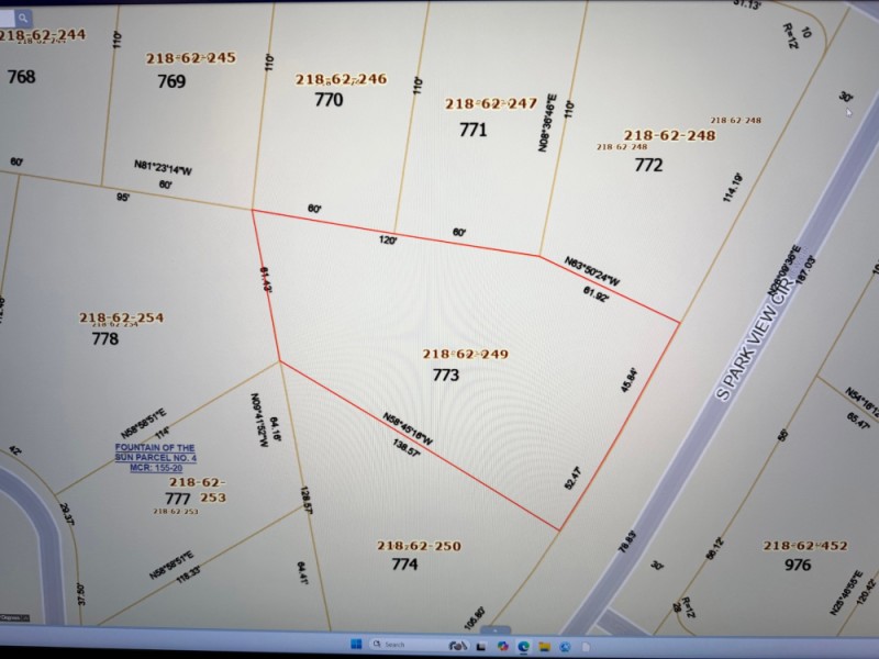 Lot Dimensions