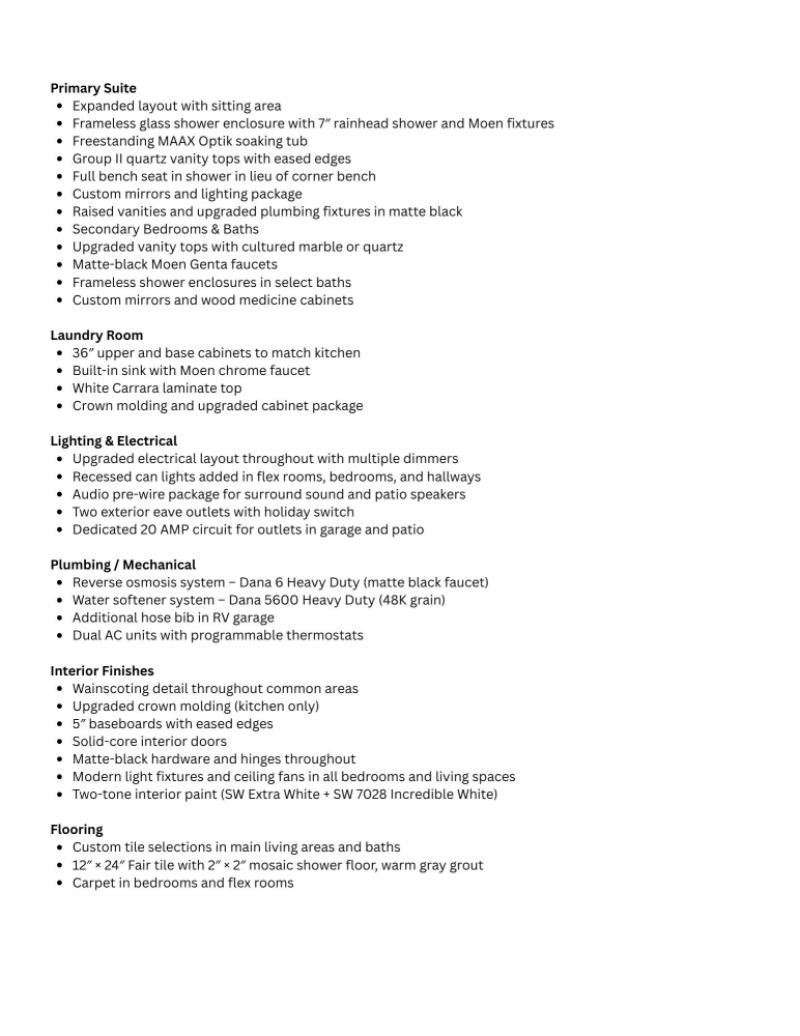 Upgrades List page 2