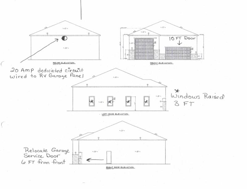 Detached Garage Elevation