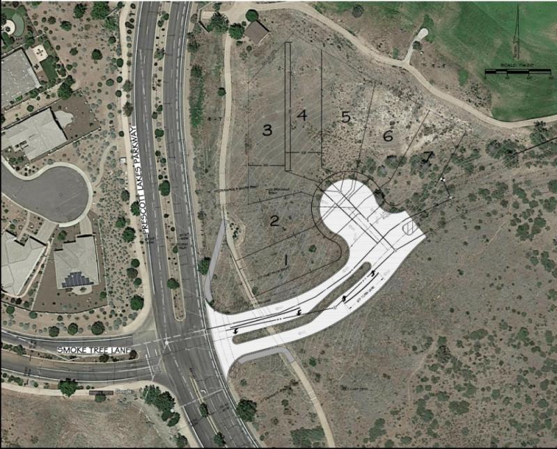Site Plan - 7 SF Lots (Unapproved_