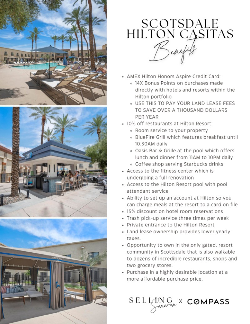 Hilton Casita Benefits