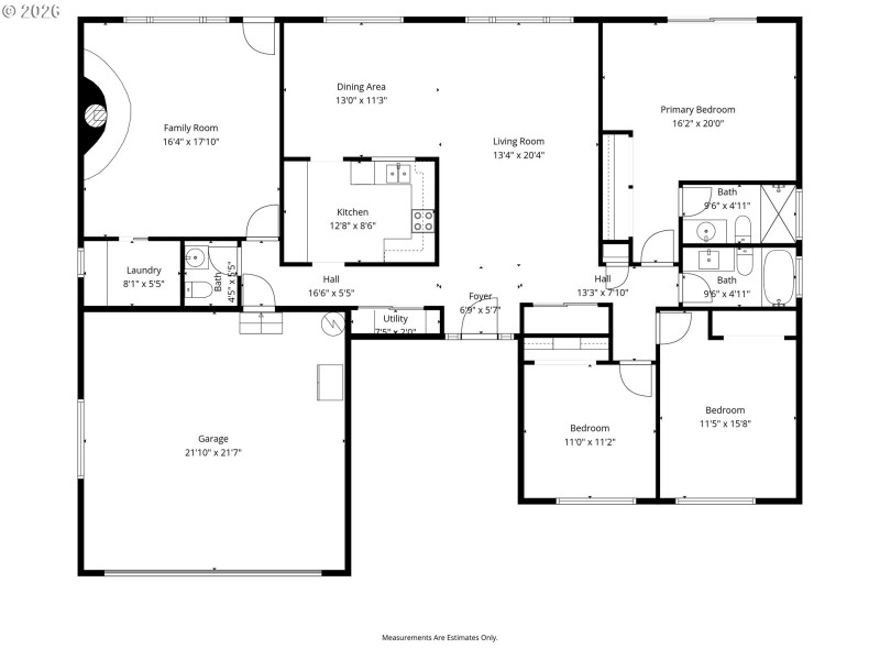 Living Room/Dining Room